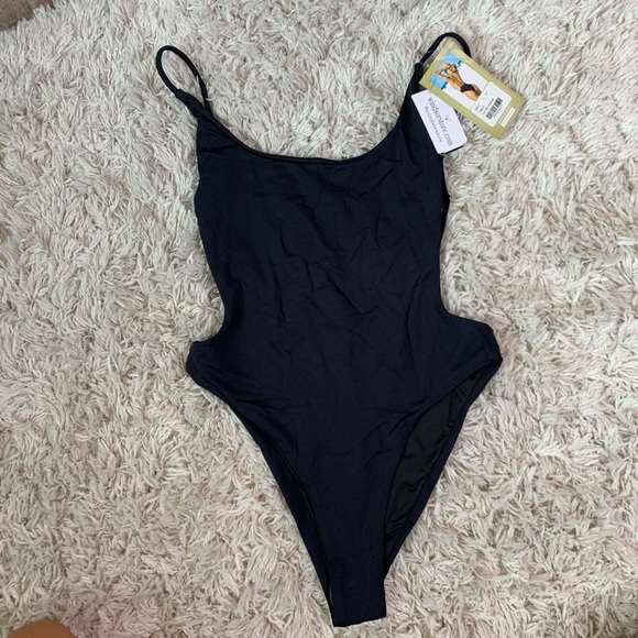 Windsor Other - black open back one piece swimsuit